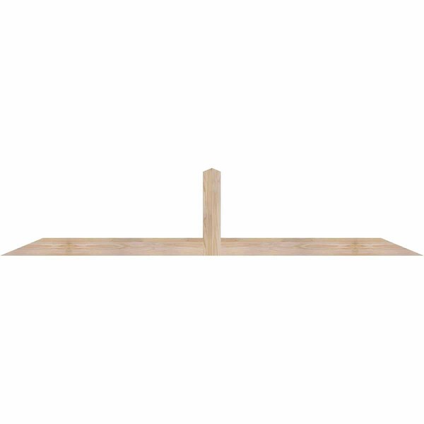 Ekena Millwork Portland Smooth Timber Gable Bracket, Douglas Fir, 84"W x 17"H x 1 1/2"D x 3 1/2"F, 5/12 Pitch GBW084X17X0204POR00SDF - main